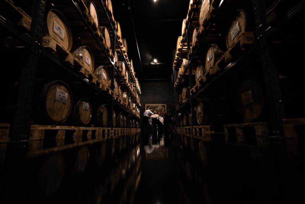 Vieillissement rhum et whisky
