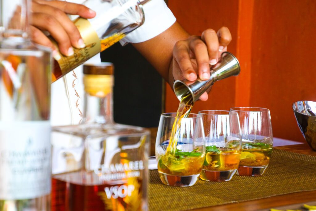 cocktail rhum caraibes