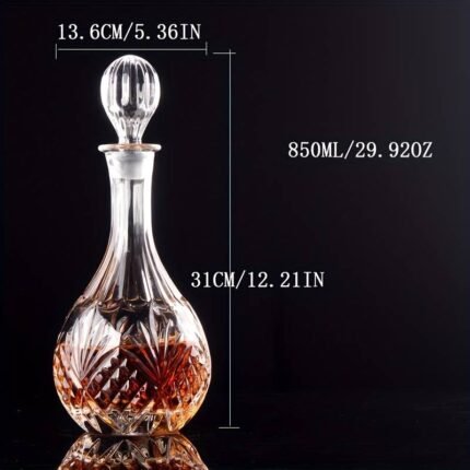 carafe à bourbon et scotch