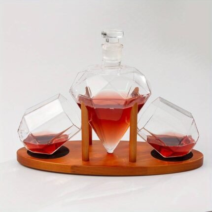 carafe à whisky diamant pleine