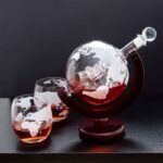 carafe à whisky globe pleine