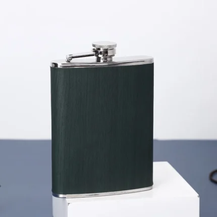 coffret flasque à whisky luxueux