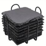 dessous de verre en ardoise