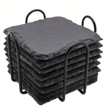 dessous de verre en ardoise