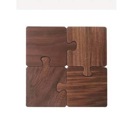 dessous de verre en bois