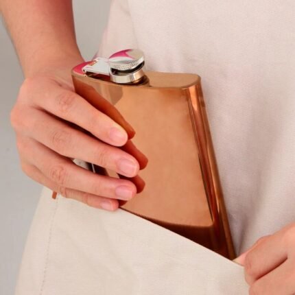 flasque à whisky exemple rose