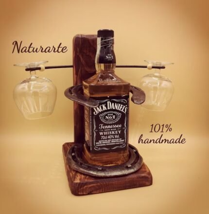 Porte bouteille whisky vintage