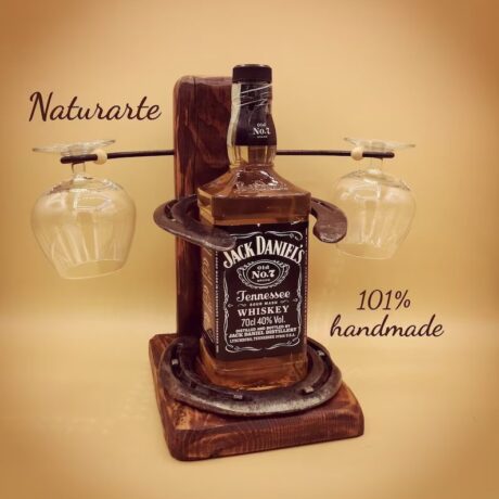 Porte bouteille whisky vintage
