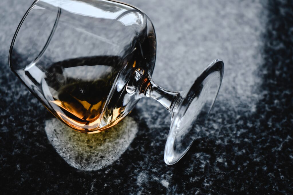 cognac et whisky