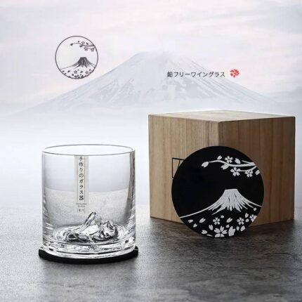 verre à verre à whisky japonais mont fuji normalhisky japonais mont fuji normal