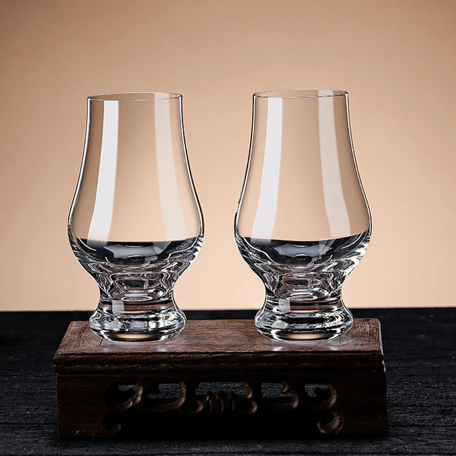 Lot De 6 Verres à Whisky En Verre Borosilicate - 300ml - Design Avec Relief - Passe Au Lave-vaisselle