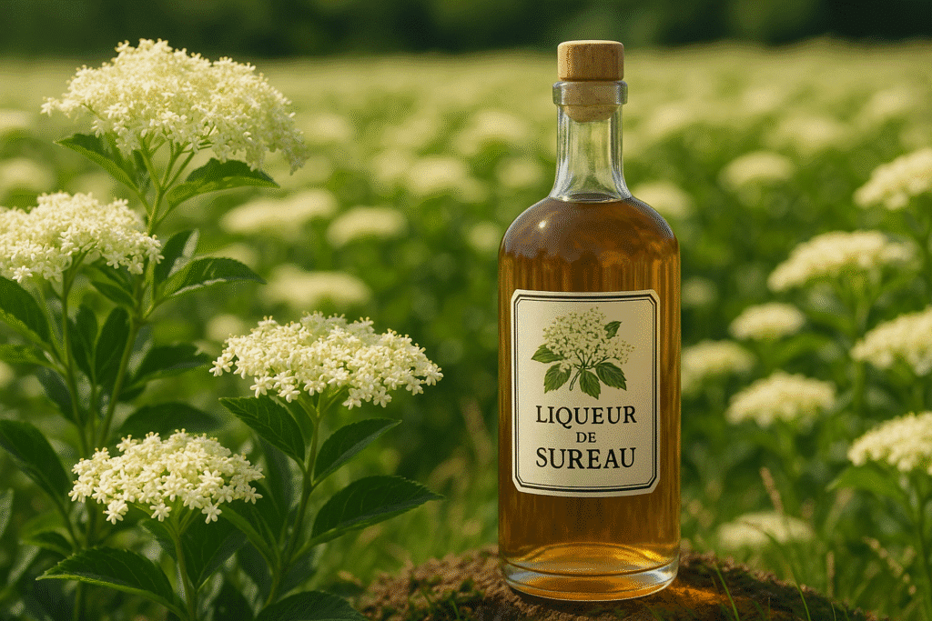 comment faire liqueur de sureau