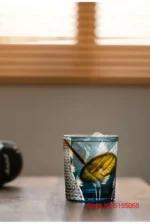 Verre à whisky japonais Kiriko gravée à la main – Image 28