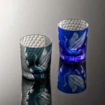 Verre à whisky japonais Kiriko gravée à la main – Image 2