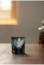 Verre à whisky japonais Kiriko gravée à la main – Image 23