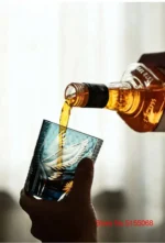 Verre à whisky japonais Kiriko gravée à la main – Image 16