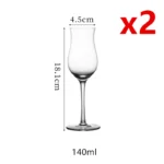 Verre à whisky japonais en tulipe – Image 8