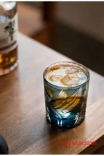 Verre à whisky japonais Kiriko gravée à la main – Image 29
